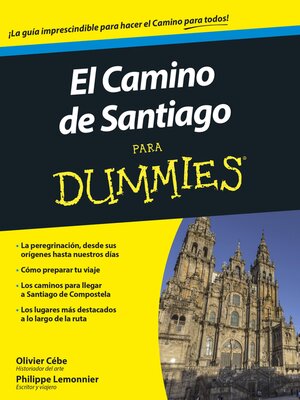 cover image of El camino de Santiago para Dummies